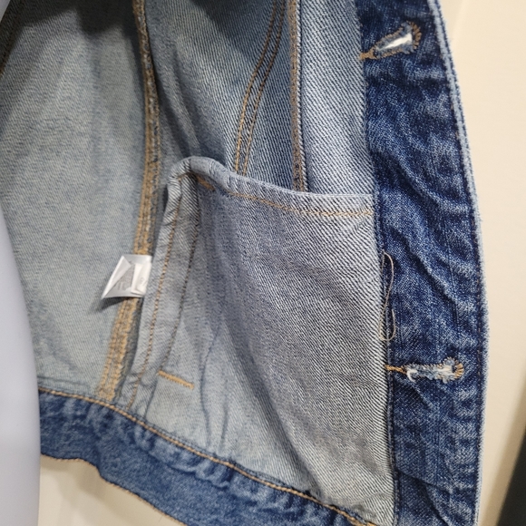 Denim Girl's Jacket Size 10-12 - Picture 9 of 10